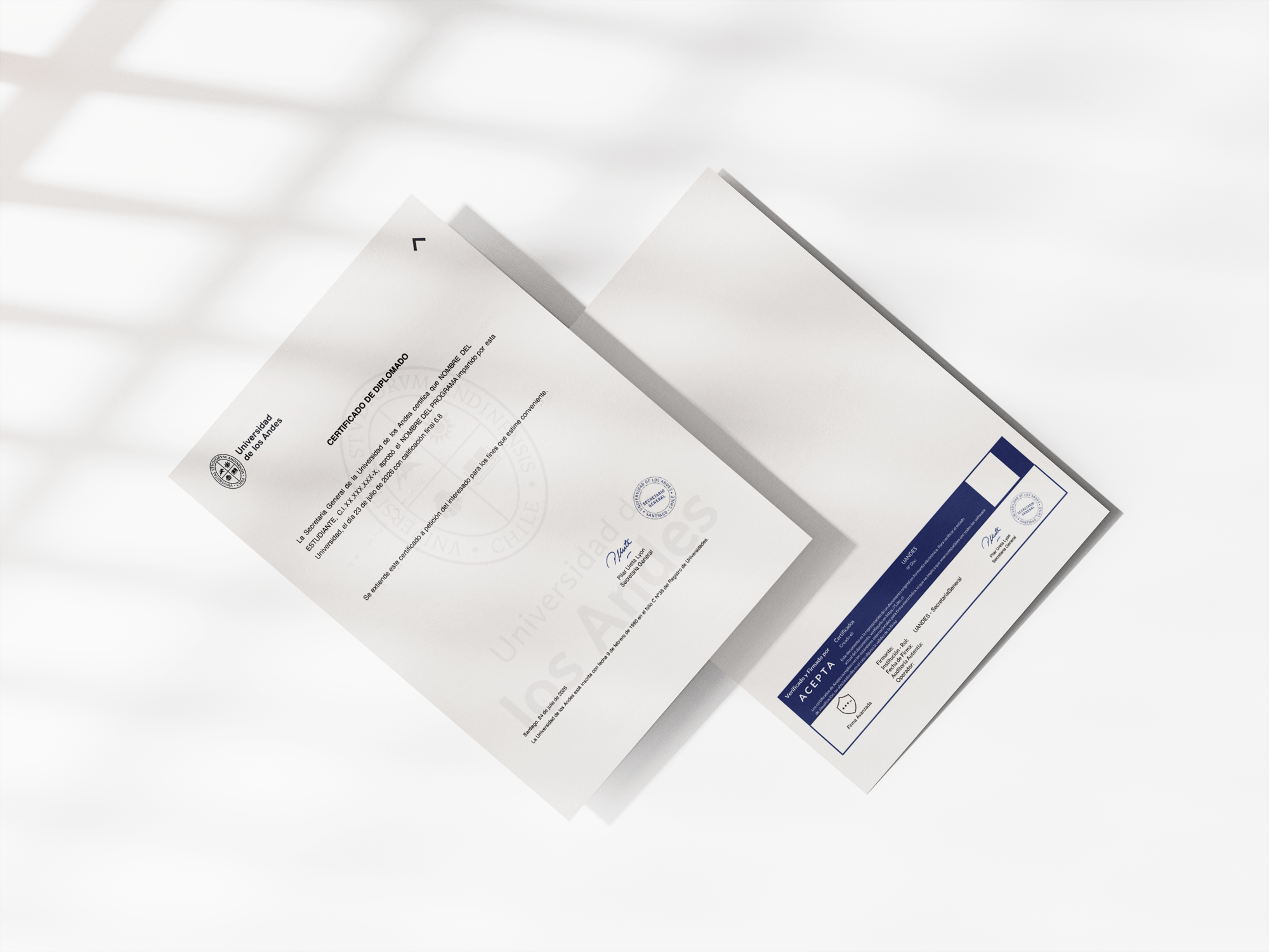 Mockup documentos